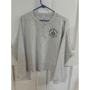 Women's New Orlean Saints NFL Sleepwear Top XL